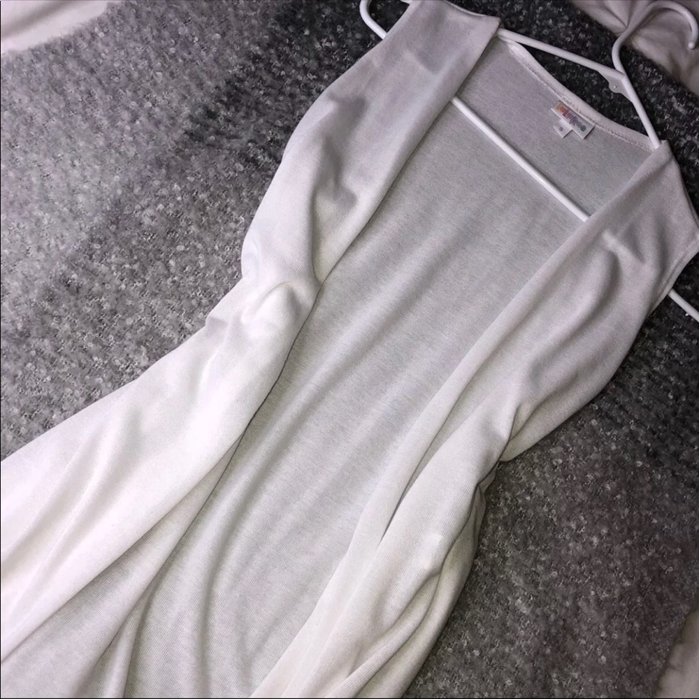 White LuLaRoe Joy